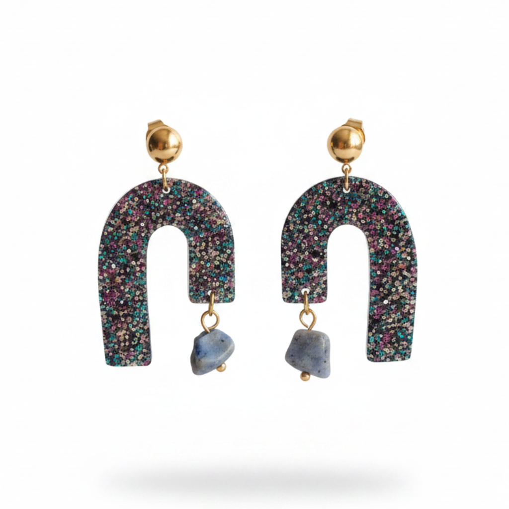 Boucles d'oreilles Granada - Paillettes
