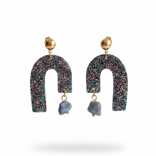 Boucles d'oreilles Granada - Paillettes