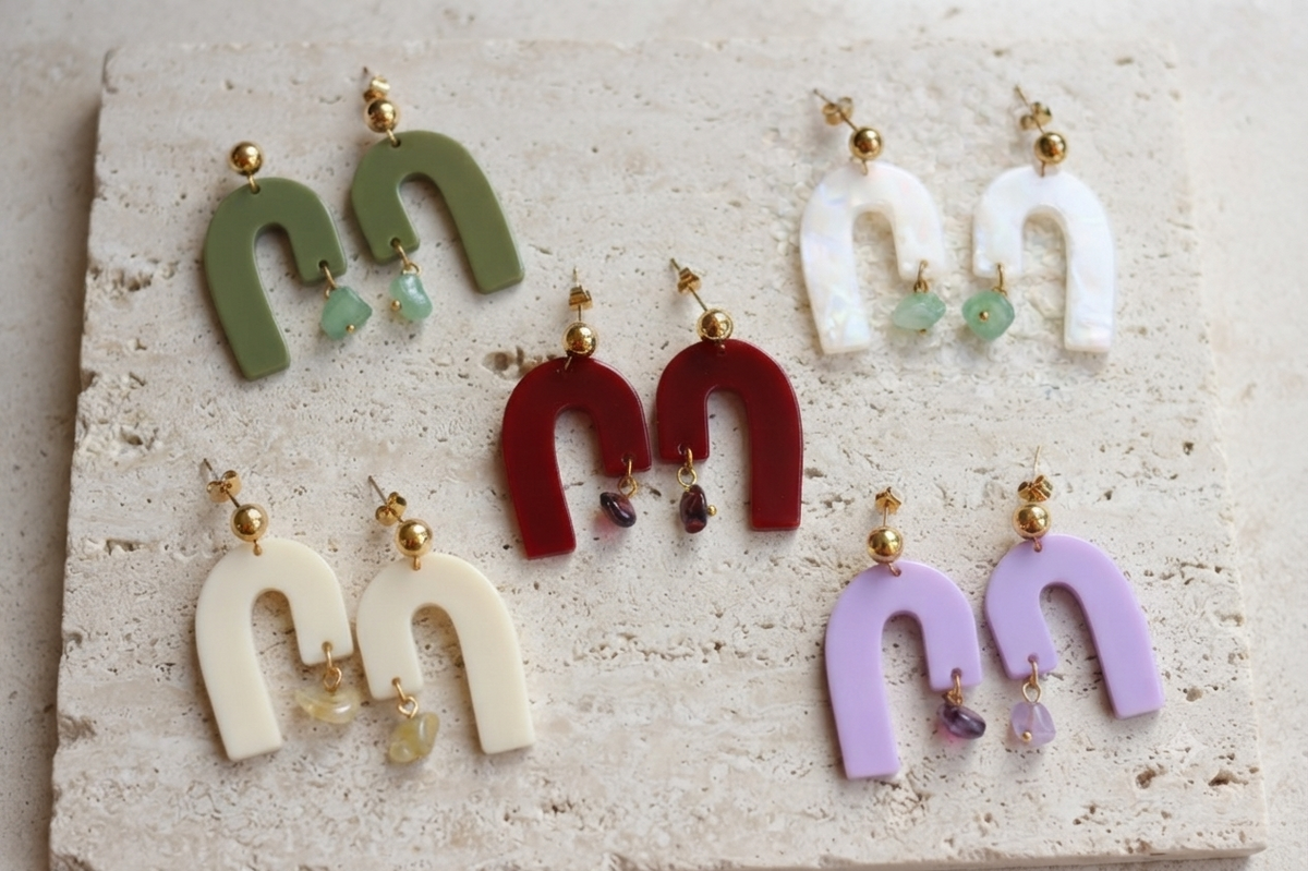 Boucles d'oreilles Granada - Lilas