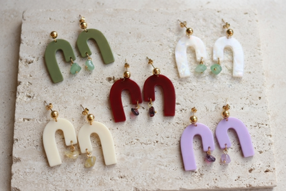Boucles d'oreilles Granada - Lilas