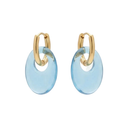 Boucles d'oreilles Oslo - Turquoise