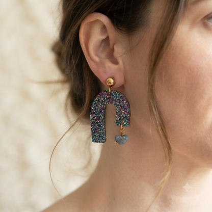 Boucles d'oreilles Granada - Paillettes