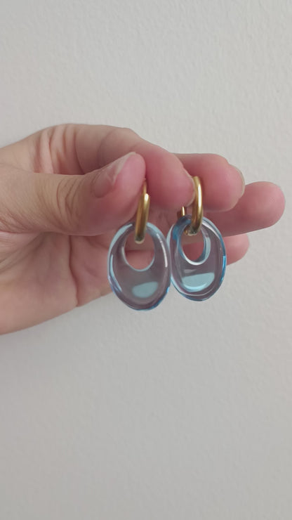 Boucles d'oreilles Oslo - Turquoise