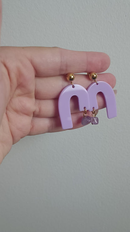 Boucles d'oreilles Granada - Lilas